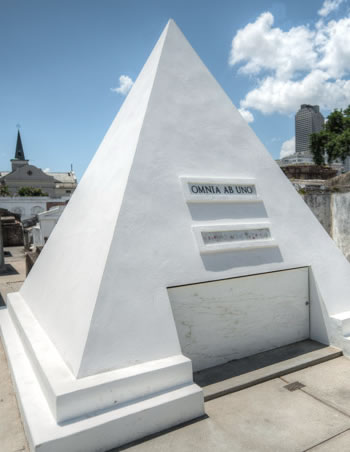 Nicholas Cage's Tomb in St. Louis Cemetery Number One