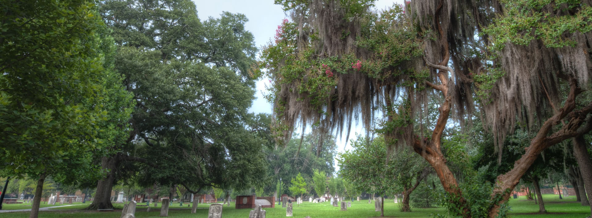 A section of Colonial Park Cemetery