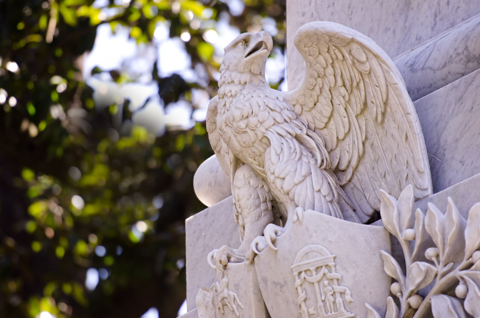 Temple Mickve Israel, one of the oldest synagogues in the United States, can be found on Monterey Square.